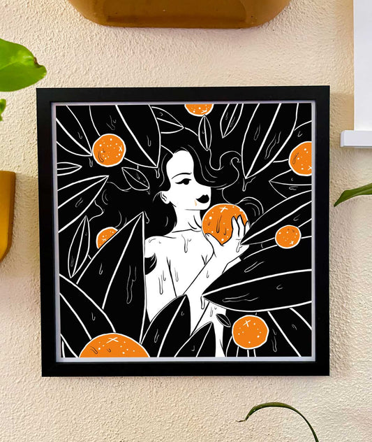 'Oranges' print